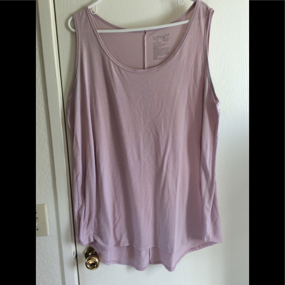 Pink tank top